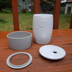 Pampered Chef Microwave Ceramic Egg Cooker #1529